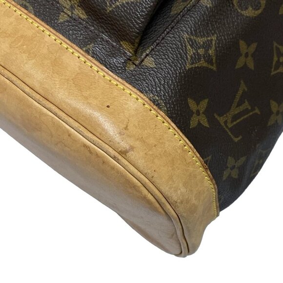 Auth LOUIS VUITTON Montsouris GM Monogram Backpack Monogram Canvas - Picture 9 of 14